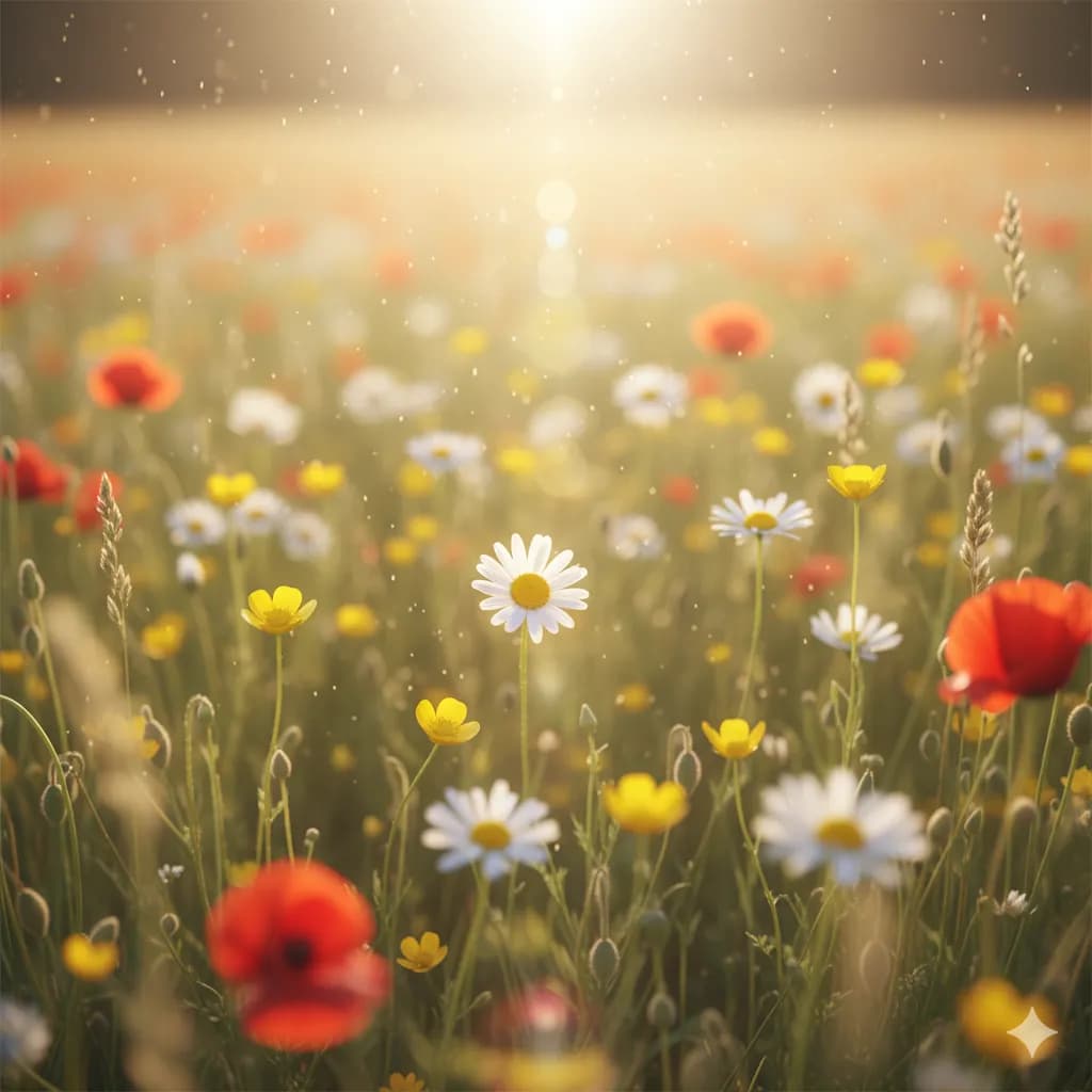 fondo-de-flores-emanando-polen